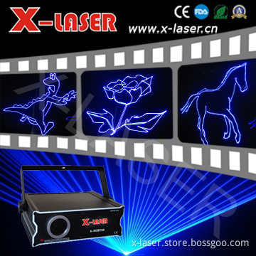 1W Single Blue Animation Laser Light (X-SAB 422)